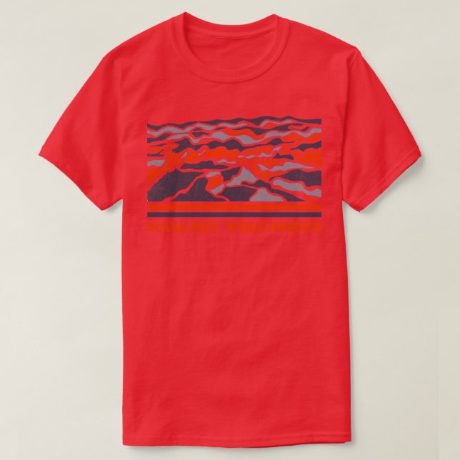 T-shirt Hawaii Volcanoes US National Park Cadeau Hawaii Vo (Design devant)