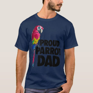 T-shirt Hawaiian Aloha Fier Parrot Papa Tropical Beach