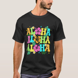 T-shirt Hawaiian Aloha Tropical Luau Costume Party Hawaii