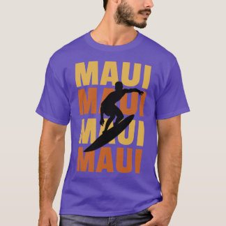 T-shirt Hawaiian Islands Surf Style Surfing Beach imprimer