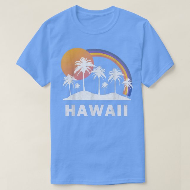 T-shirt Hawaiian TeeVintage Hawaii (Design devant)