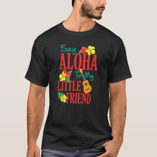 T-shirt Hawaiian Ukulele Uke Dis Aloha À Mon Petit Ami