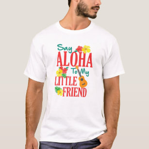T-shirt Hawaiian Ukulele Uke Dis Aloha À Mon Petit Ami
