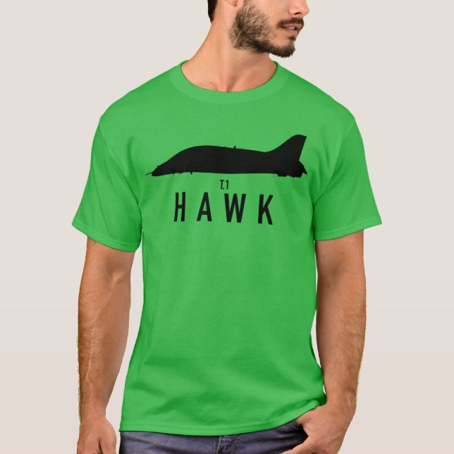 T-shirt Hawk1 retro (Devant)