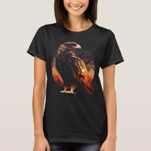 T-shirt Hawk Geometry Sunsetb Tee - shirts graphiques pour