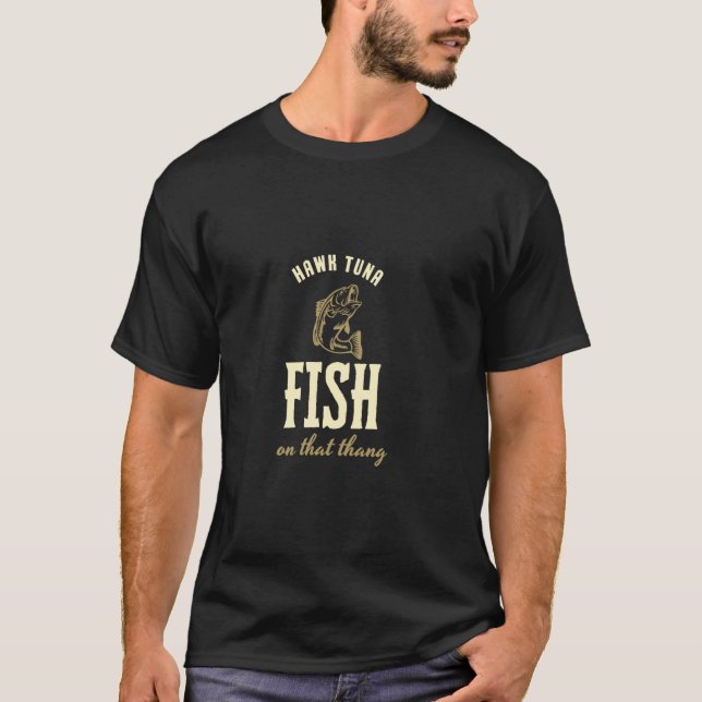 T-shirt Hawk Tuna Fish Tee - Capture Dorée (Devant)