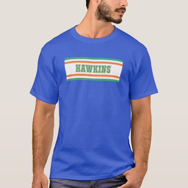 T-SHIRT HAWKINS HIGH (Devant)
