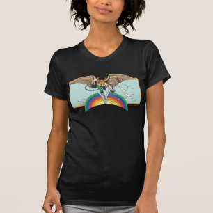 T-shirt Hawkman survole le ciel