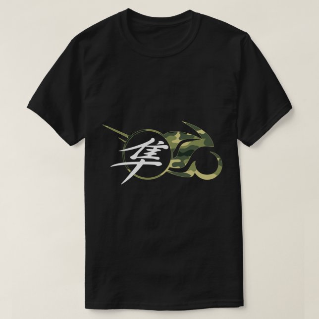 T-shirt Hayabusa Camo Hayabusa (Design devant)