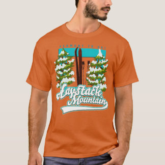 T-shirt Haystack Mountain Vermont USA Ski