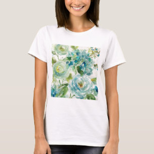 T-shirt HAZ06 aquarelle fraîche Floral.tif