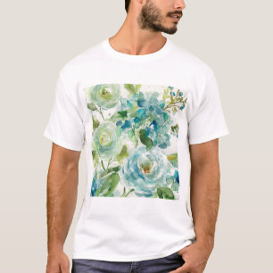 T-shirt HAZ06 aquarelle fraîche Floral.tif