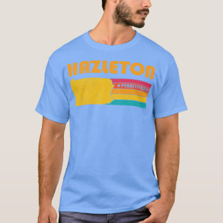 T-shirt Hazleton Pennsylvania Vintage Souvenir désorganisé