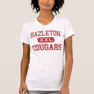 T-shirt Hazleton - pumas - secteur - Hazleton Pennsylvanie