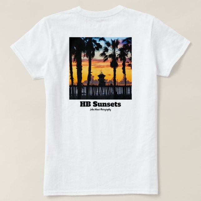 T-Shirt HB Sunsets  (Design dos)