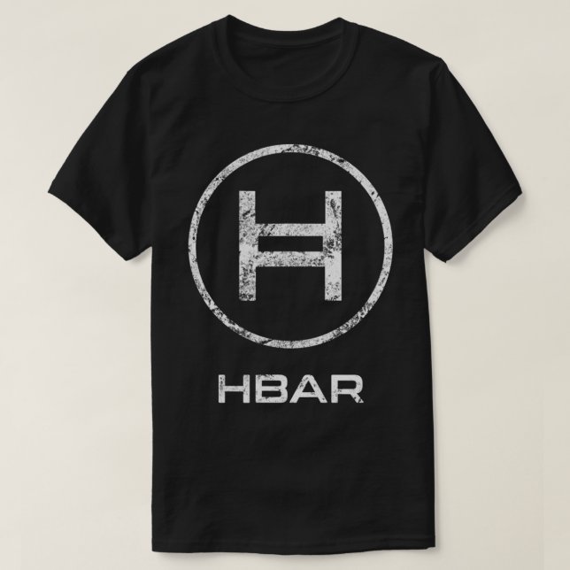 T-shirt HBAR Crypto Hedera Hashgraph Token Blockchain Gove (Design devant)