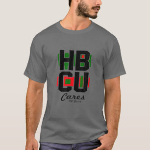 T-shirt HBCU Cares College, Université de l'enseignement s