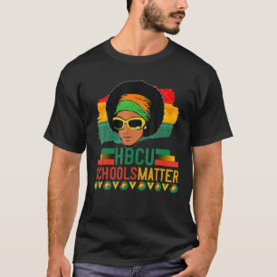 T-shirt HBCU Écoles Matière Femmes noires Histoire noire M