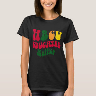 T-shirt HBCU Éducateur Auteur noir collège Alumni Vêtement