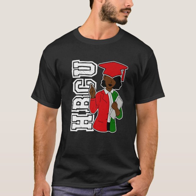 T-shirt HBCU Grad Apparel For Women 2022 (Devant)