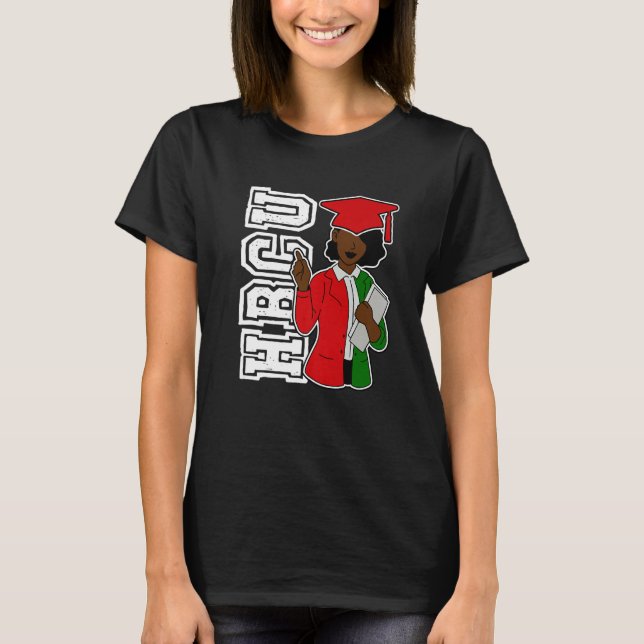 T-shirt HBCU Grad Apparel For Women 2022 (Devant)