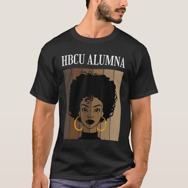 T-shirt HBCU Graduate Alumna Historical Black Colleges Uni (Devant)