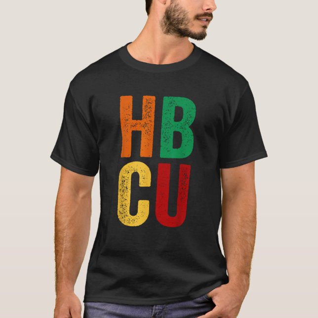 T-shirt HBCU Historical Black History Month College Alumni (Devant)