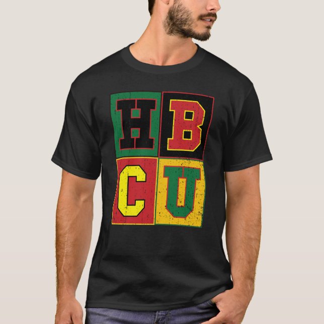 T-shirt HBCU Historiquement Black College University HBCU (Devant)