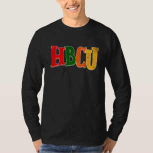 T-shirt Hbcu Historiquement Collèges et Universités Noirs