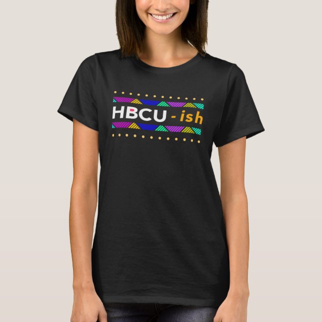 T-shirt HBCU-ish Black History Month African American Prid (Devant)