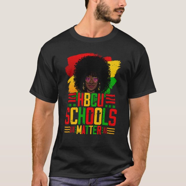 T-shirt HBCU Schools Matter Historical Black College Alumn (Devant)