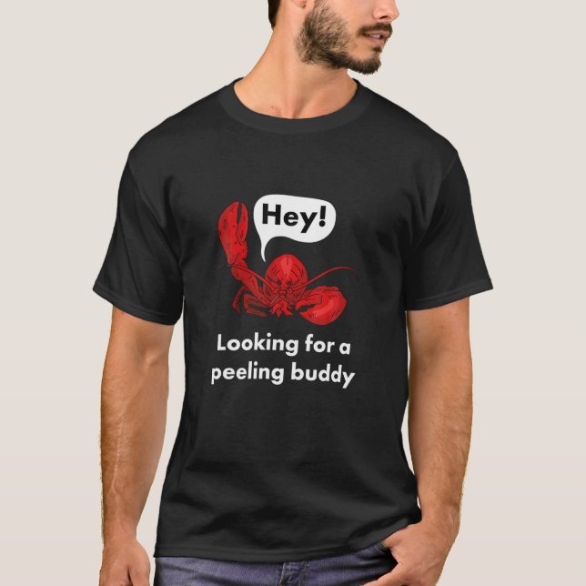 T-shirt Hé ! A La Recherche D'Un Époux De Peeling (Devant)