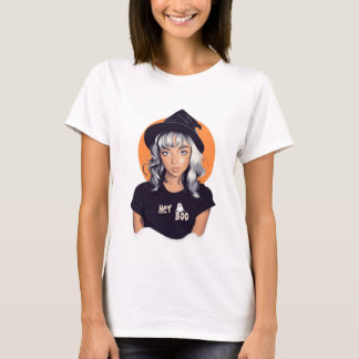T-shirt Hé Boo ! (Platine)