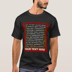 T-shirt Hé, ce n'est pas si facile... ?