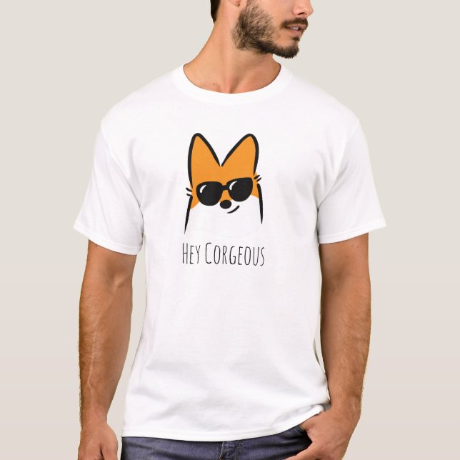 T-shirt Hé chemise de Corgeous (Devant)