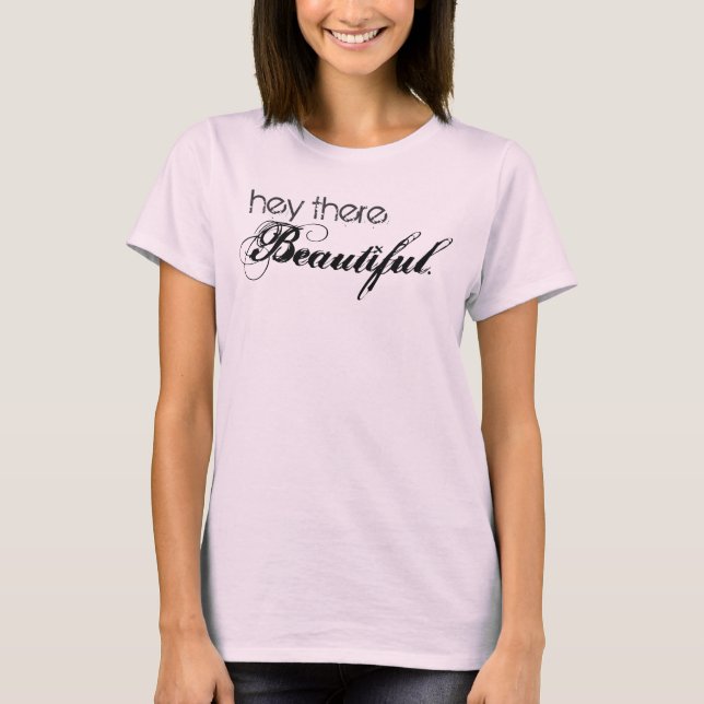 T-shirt Hé là réservoir de filles (Devant)