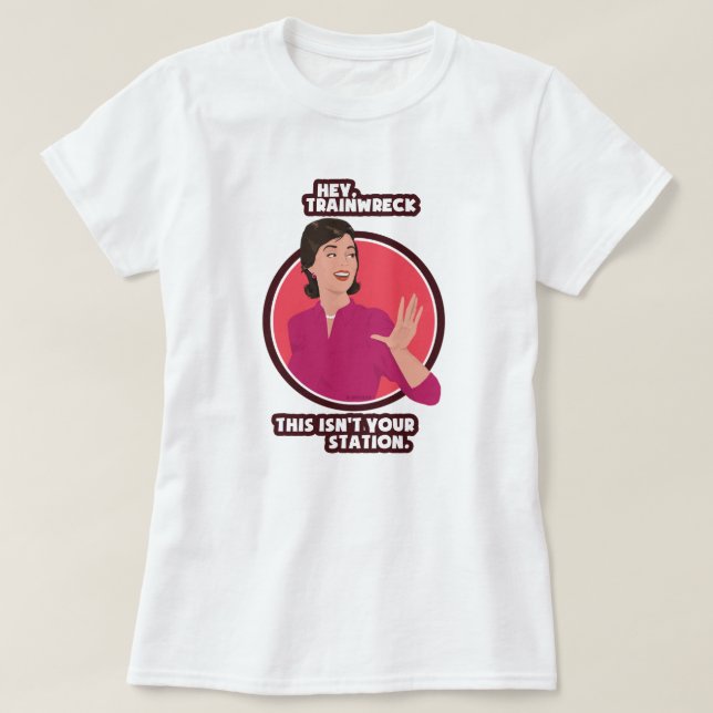 T-shirt Hé, l'épave. (Design devant)