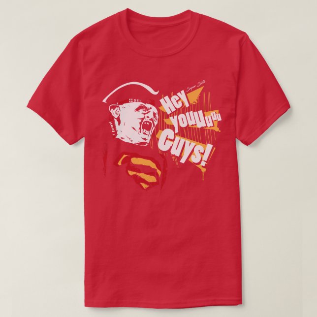 T-shirt Hé, les gars (Design devant)
