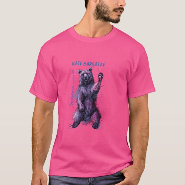 T-shirt Hé, Ours ! Peinture (Devant)