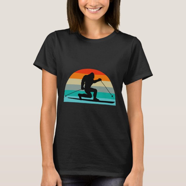 T-shirt He Telemark Skis!  (Devant)