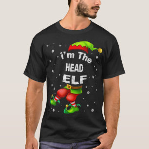 T-shirt Head Elf Matching Family Group Christmas Pajama gi