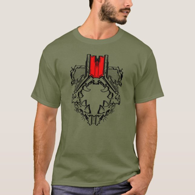T-shirt Head Hunter - Red Band (Devant)