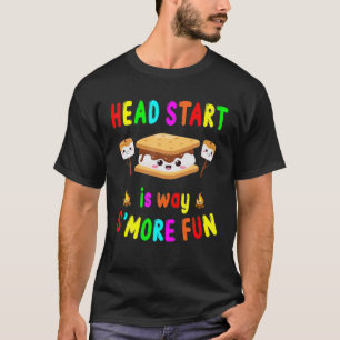 T-shirt Head Start Is Way S'more Amusants Retour À L'École