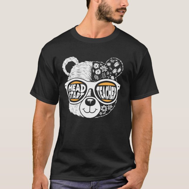 T-shirt Head Start Teacher Team Homeschool Headstart Back (Devant)