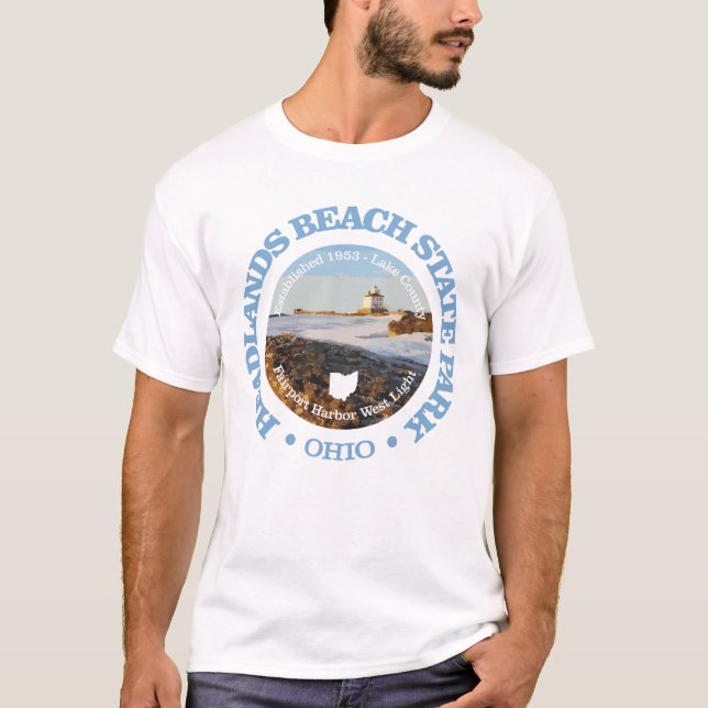 T-shirt Headlands Beach SP (Devant)