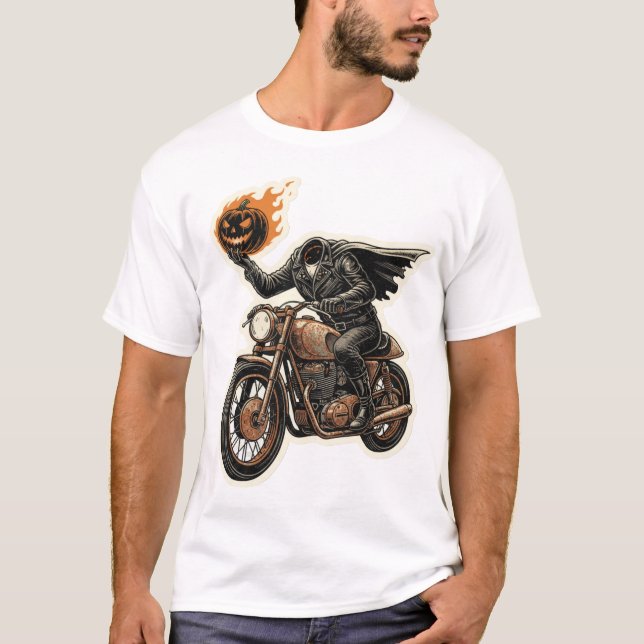 T-shirt Headless Biker - Ride or Die (Devant)