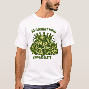 T-shirt Headshot King Sniper Elite Tee