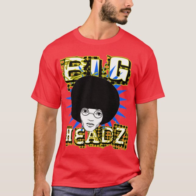 T-SHIRT HEADZ AFRO (Devant)