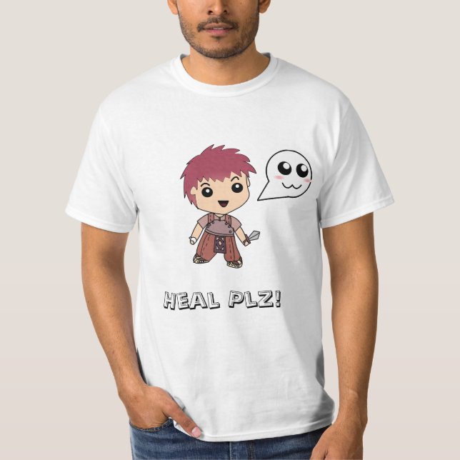 T-shirt Heal Plz ! Apprenti (Devant)