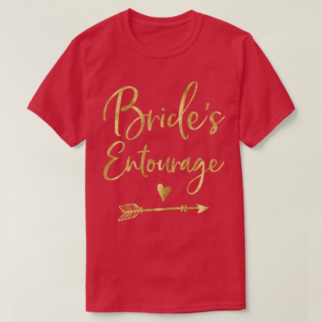 T-shirt Heart Arrow Dark Yellow (Design devant)
